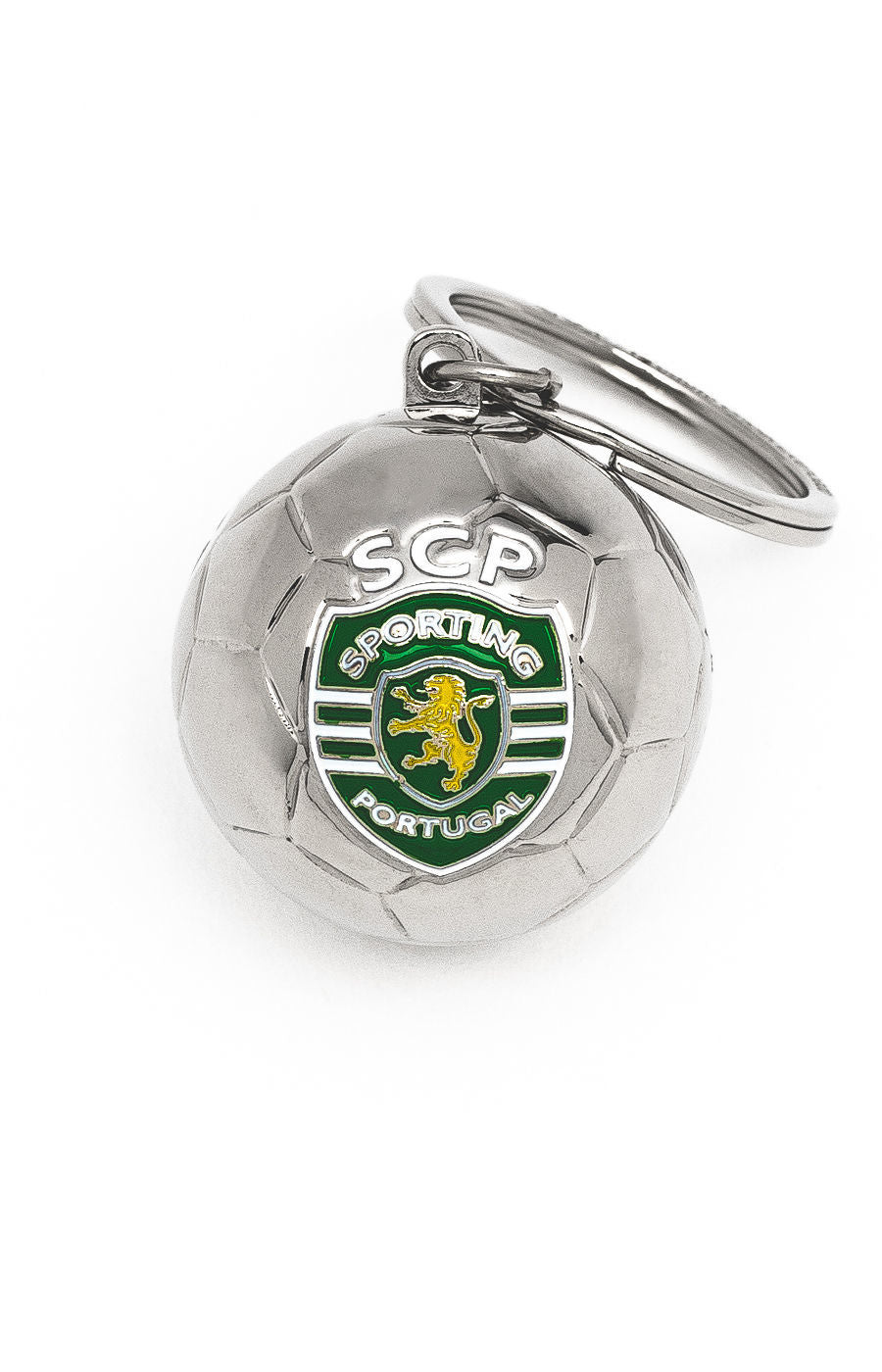 Porta-chaves Bola Prateada