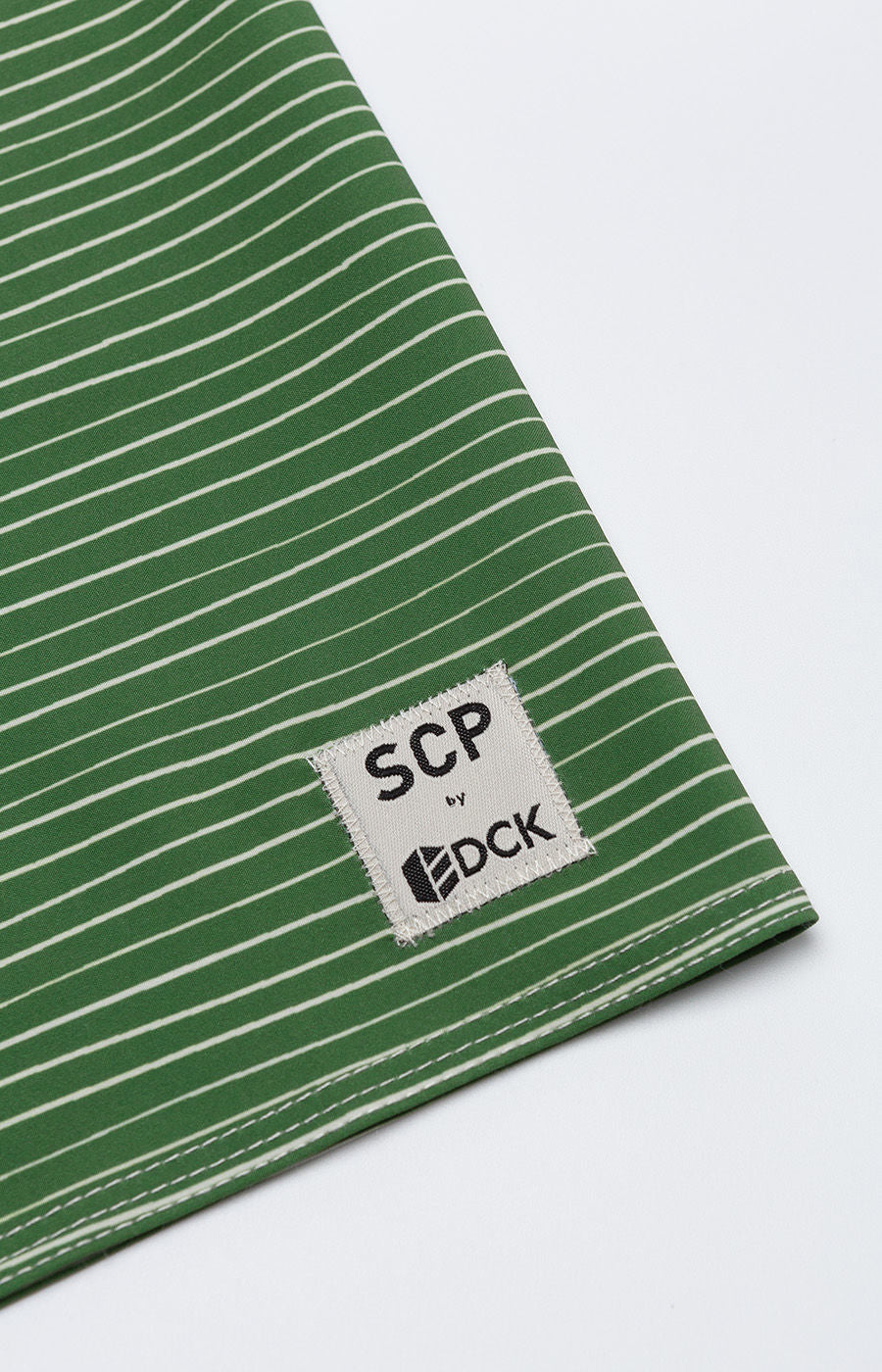 CALÇÃO DE BANHO RISCAS VERDE/BRANCO SCP DCK PP22/23-17898PT 1