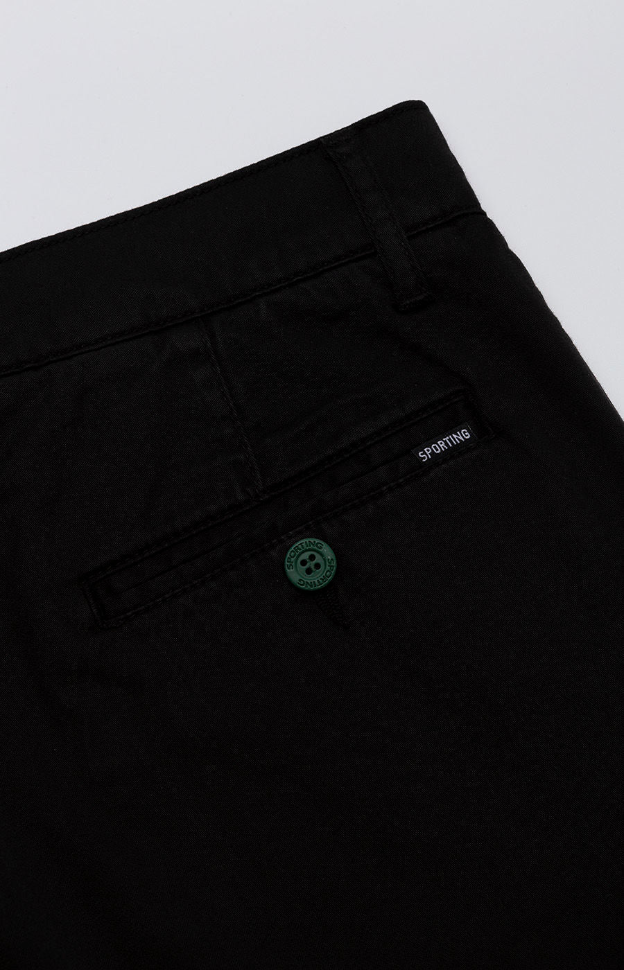 PANTALON EN SERGÉ NOIR H-XS 2223-MP11289PT