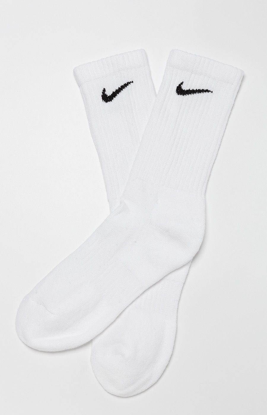 WHITE TRAINING SOCKS, PACK OF 3, SIZE L (S.SX7664-100)