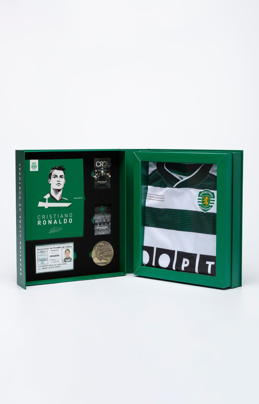 BOX CRISTIANO RONALDO - ENG / XS