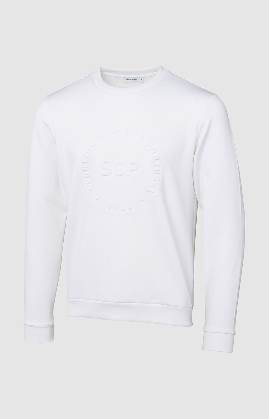 Sweat-shirt à motif en relief blanc - Enfant