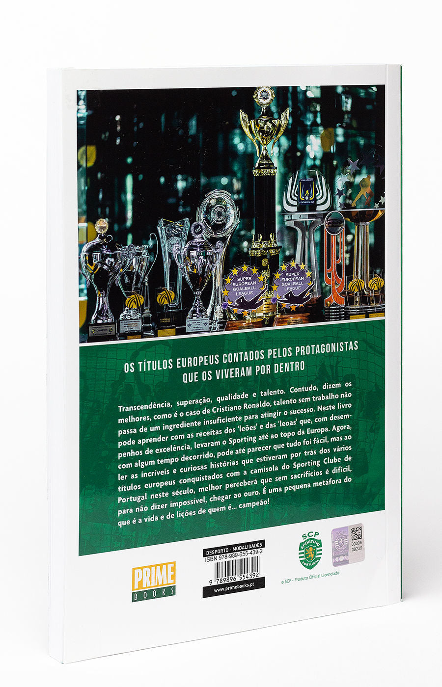 Livro "Sporting Clube da Europa"