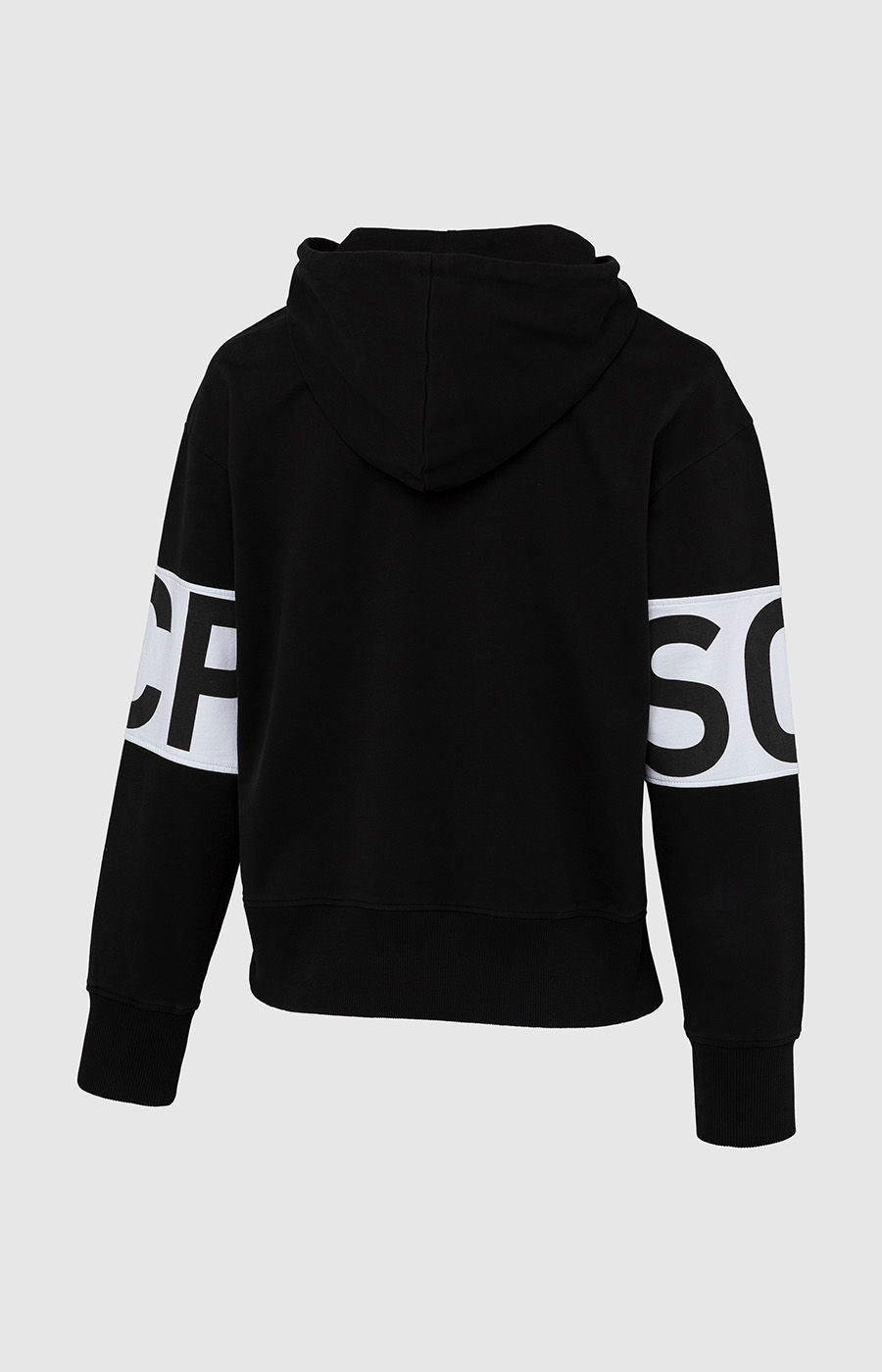 BLACK STRIPED HOODIE 1906 CM-3/4 A 2223-MP11289PT