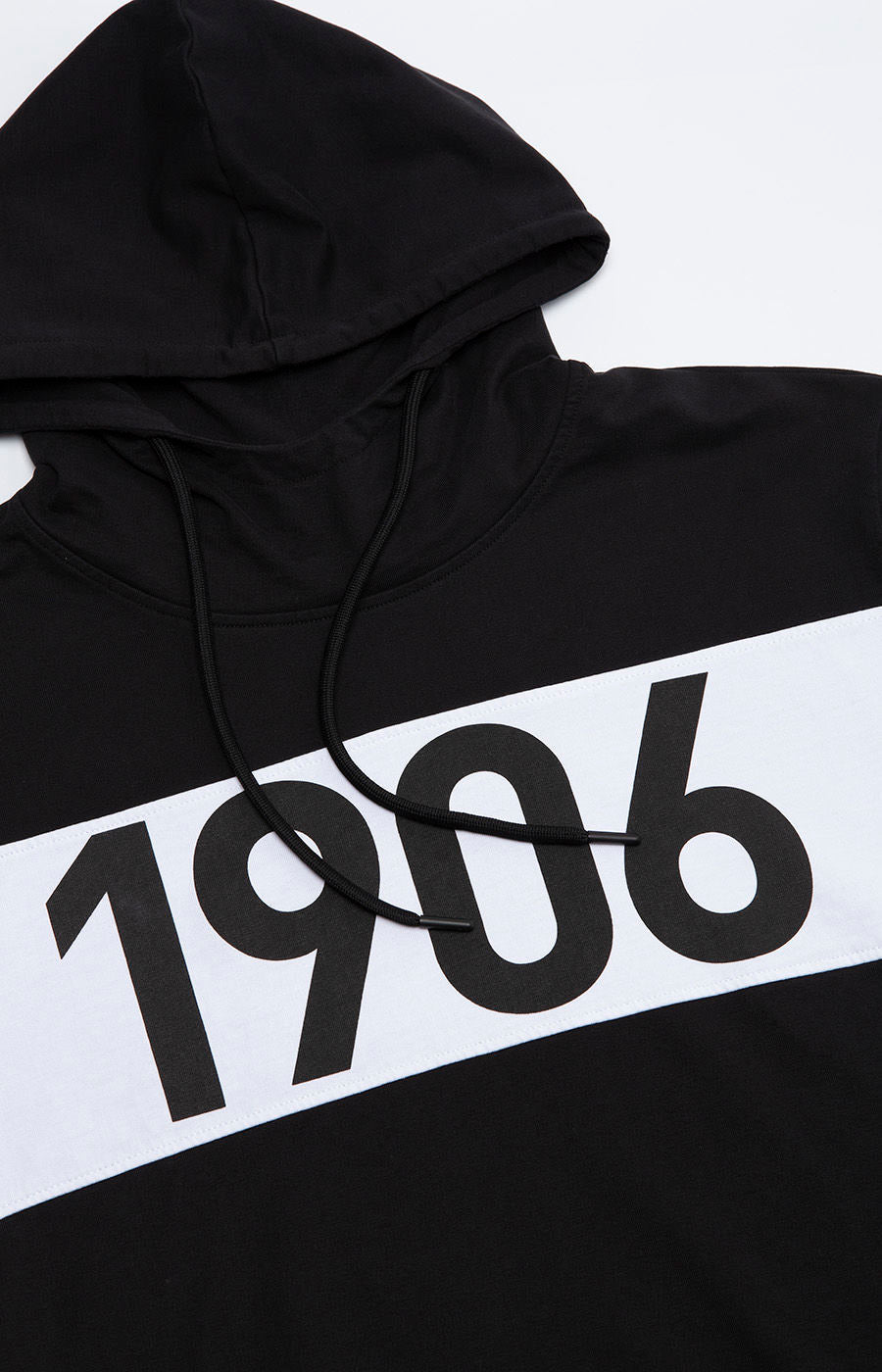 BLACK STRIPED HOODIE 1906 CM-3/4 A 2223-MP11289PT