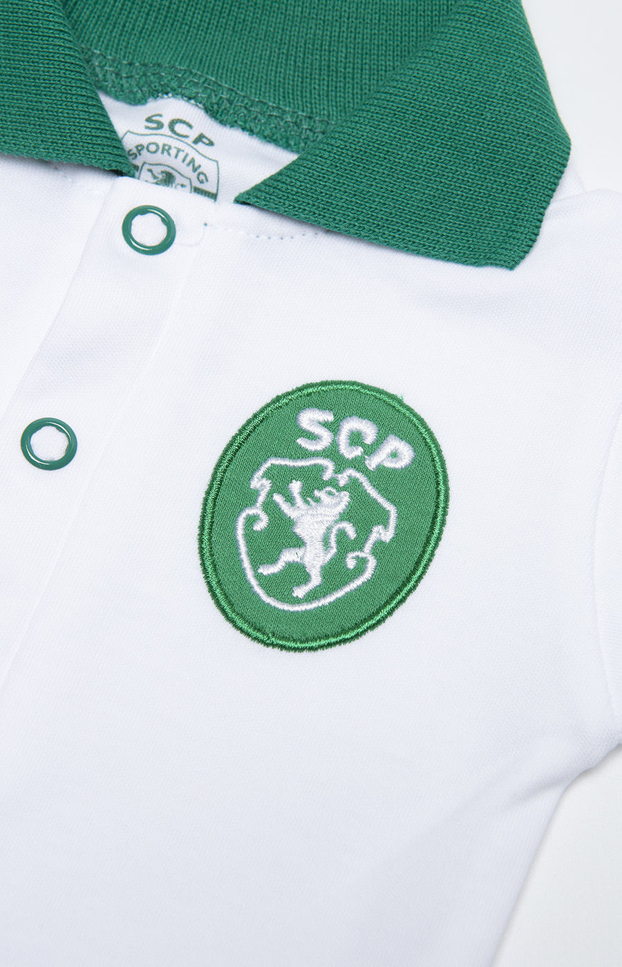 POLO MG CURTA BRANCO LOGO RETRO 2223B-MP16657PT 0/3M