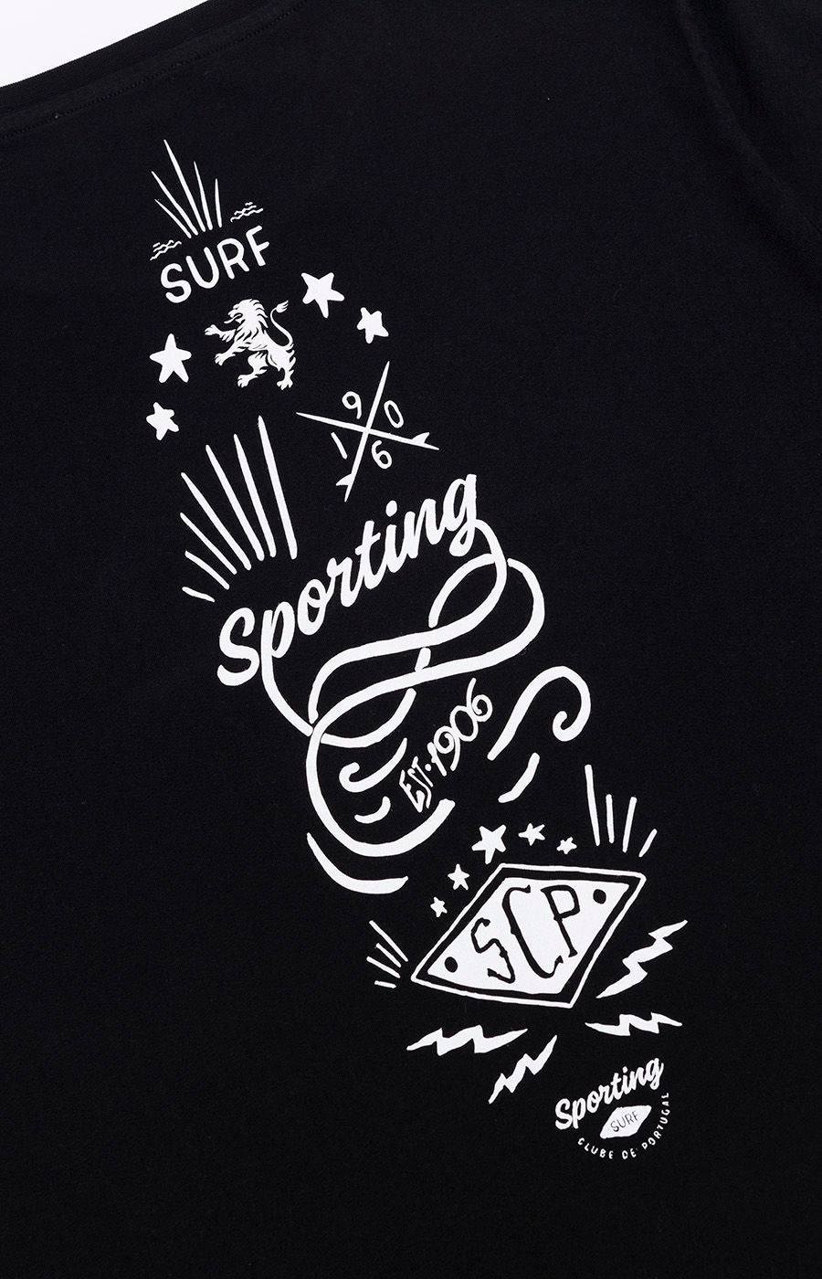 T-SHIRT SURF & SKATE 2.0 PRETA XS-H 2324-MP11289PT