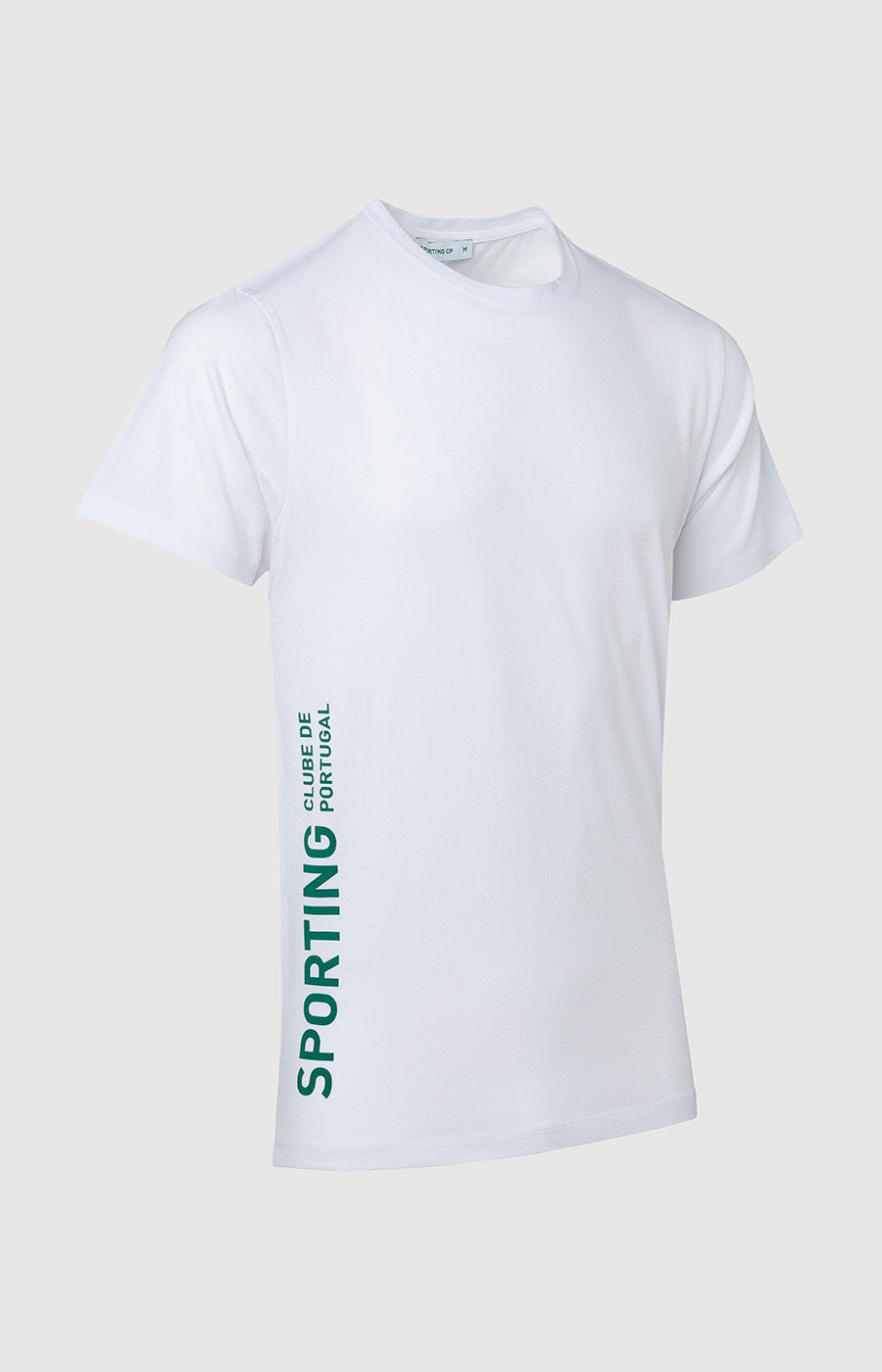 T-SHIRT BASICS BRANCA SPORTING XS-H 2324-MP11289PT