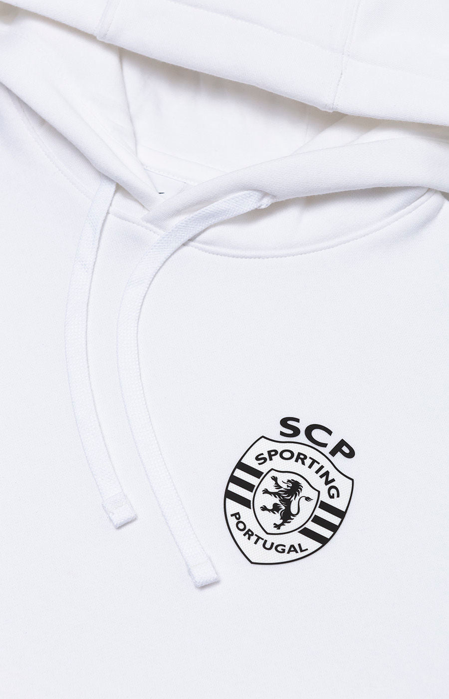 Sweat à capuche en coton blanc, taille S (CW6896-101)