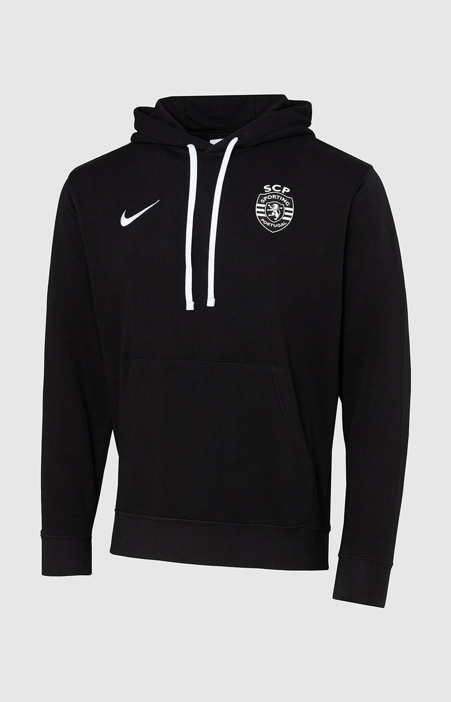 Sweat à capuche en coton noir EMB MON CR T-shirts (CW6896-010)