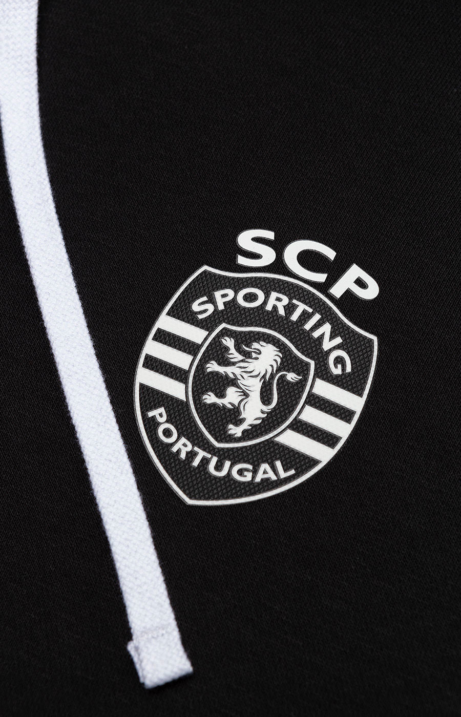 Sweat à capuche en coton noir EMB MON CR T-shirts (CW6896-010)