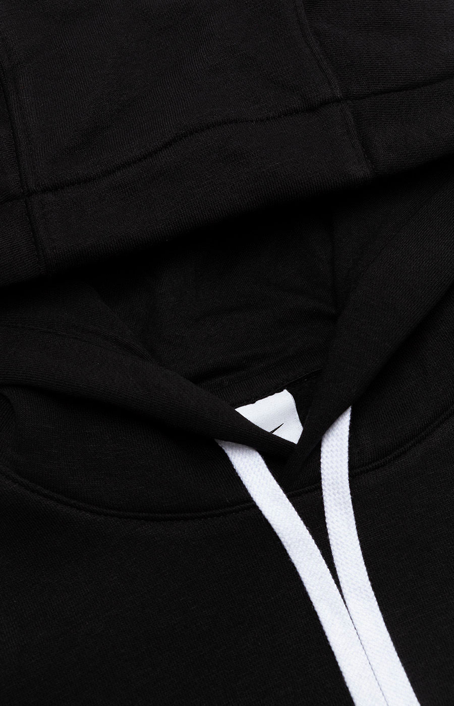 Sweat à capuche en coton noir EMB MON CR T-shirts (CW6896-010)