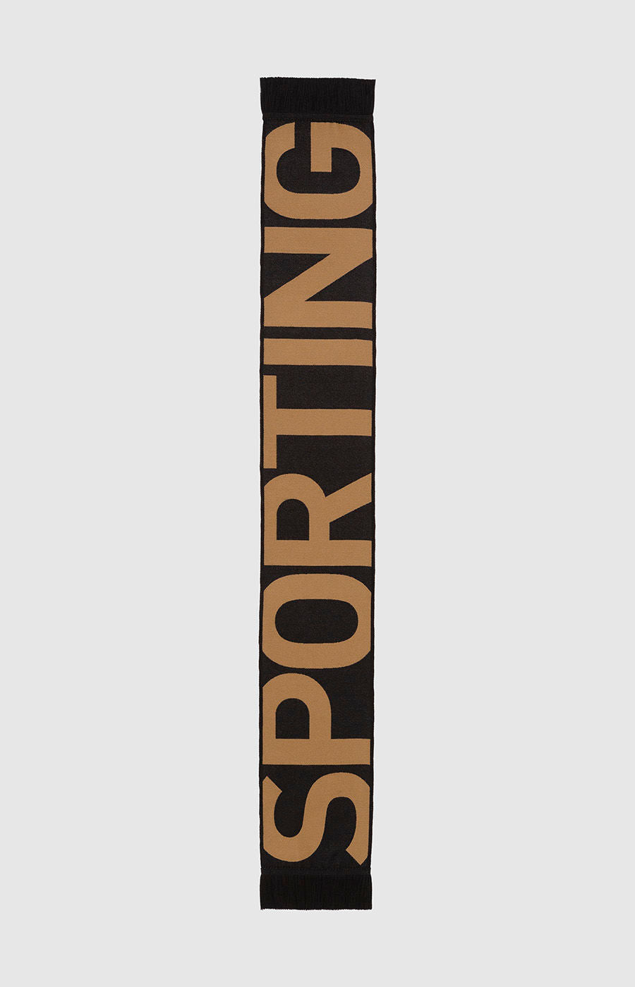 Bufanda dorada del Sporting