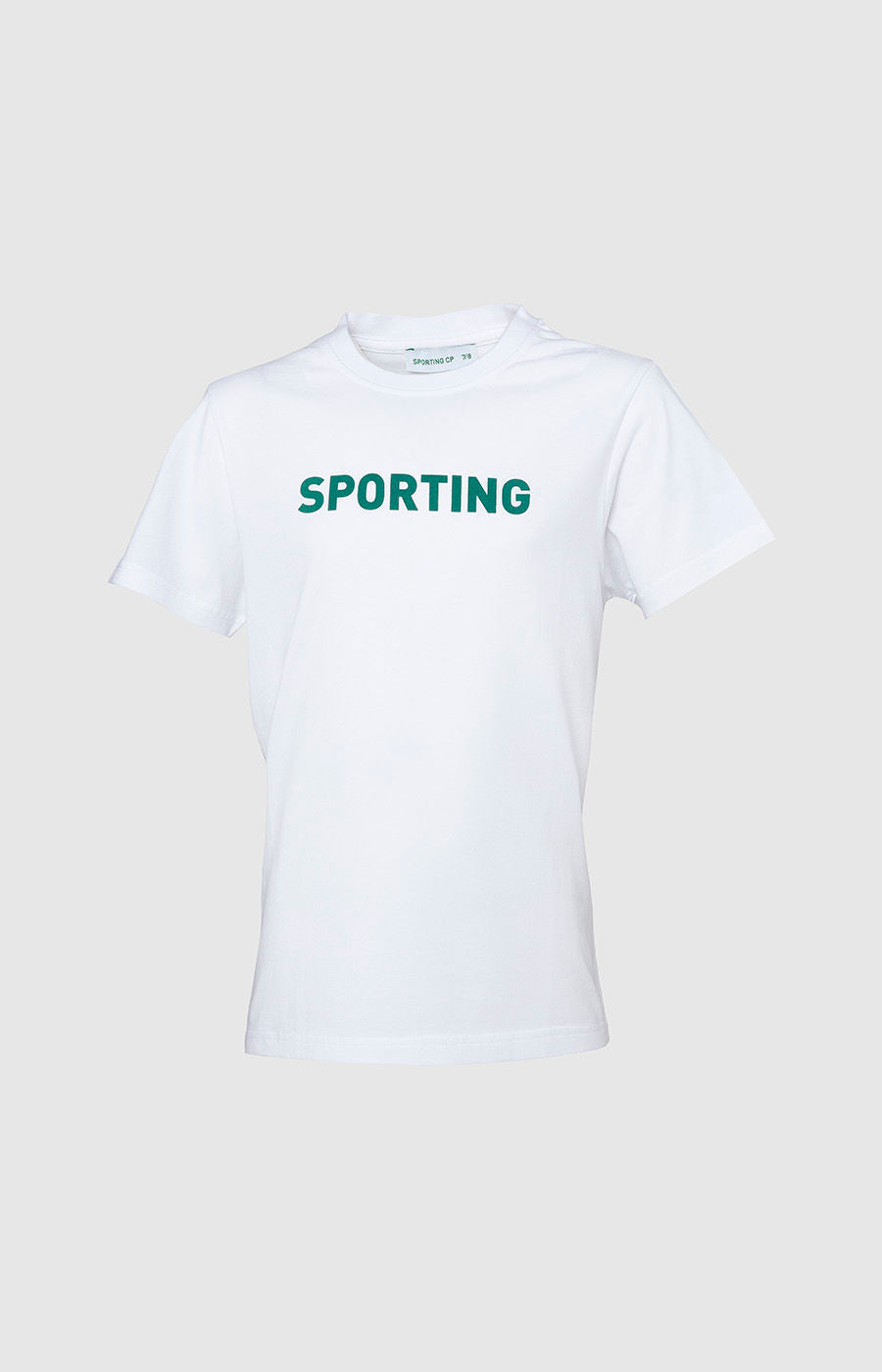 SPORTING WHITE 3/4-SLEEVE BASIC T-SHIRT, SIZE M, MODEL 2324-MP11289PT