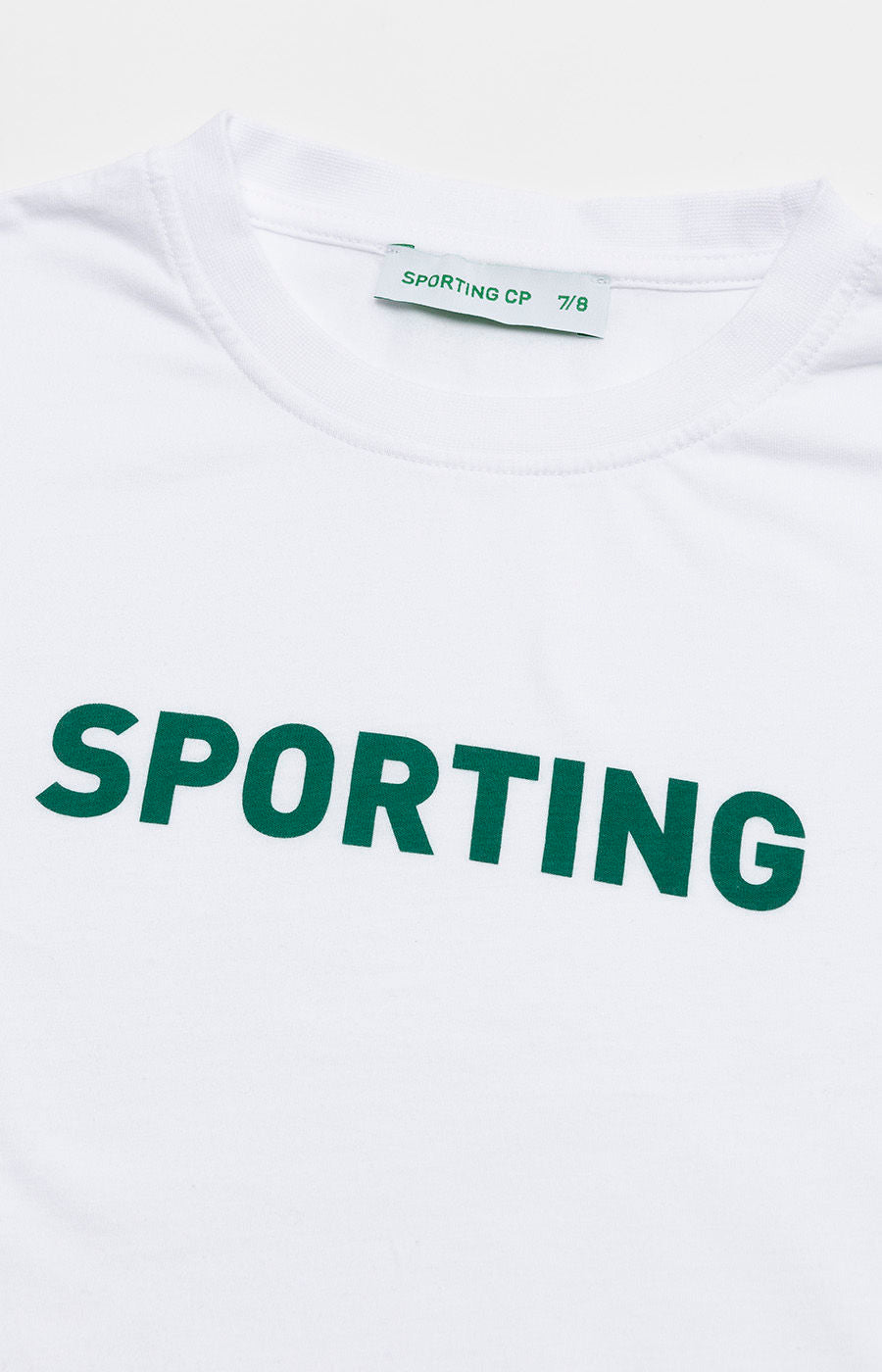 SPORTING WHITE 3/4-SLEEVE BASIC T-SHIRT, SIZE M, MODEL 2324-MP11289PT