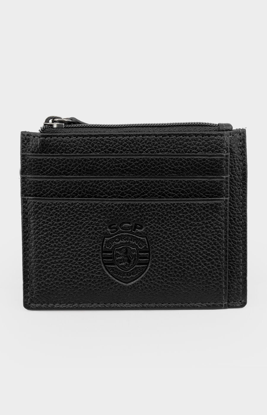 CONJUNTO PORTA-CARTÕES EM PELE E CANETA PRETO 2324L-18777-318301