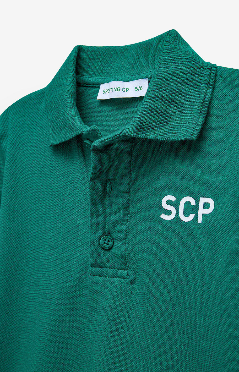 POLO DNA GREEN 3/4-C MNO 2324-MP11289PT
