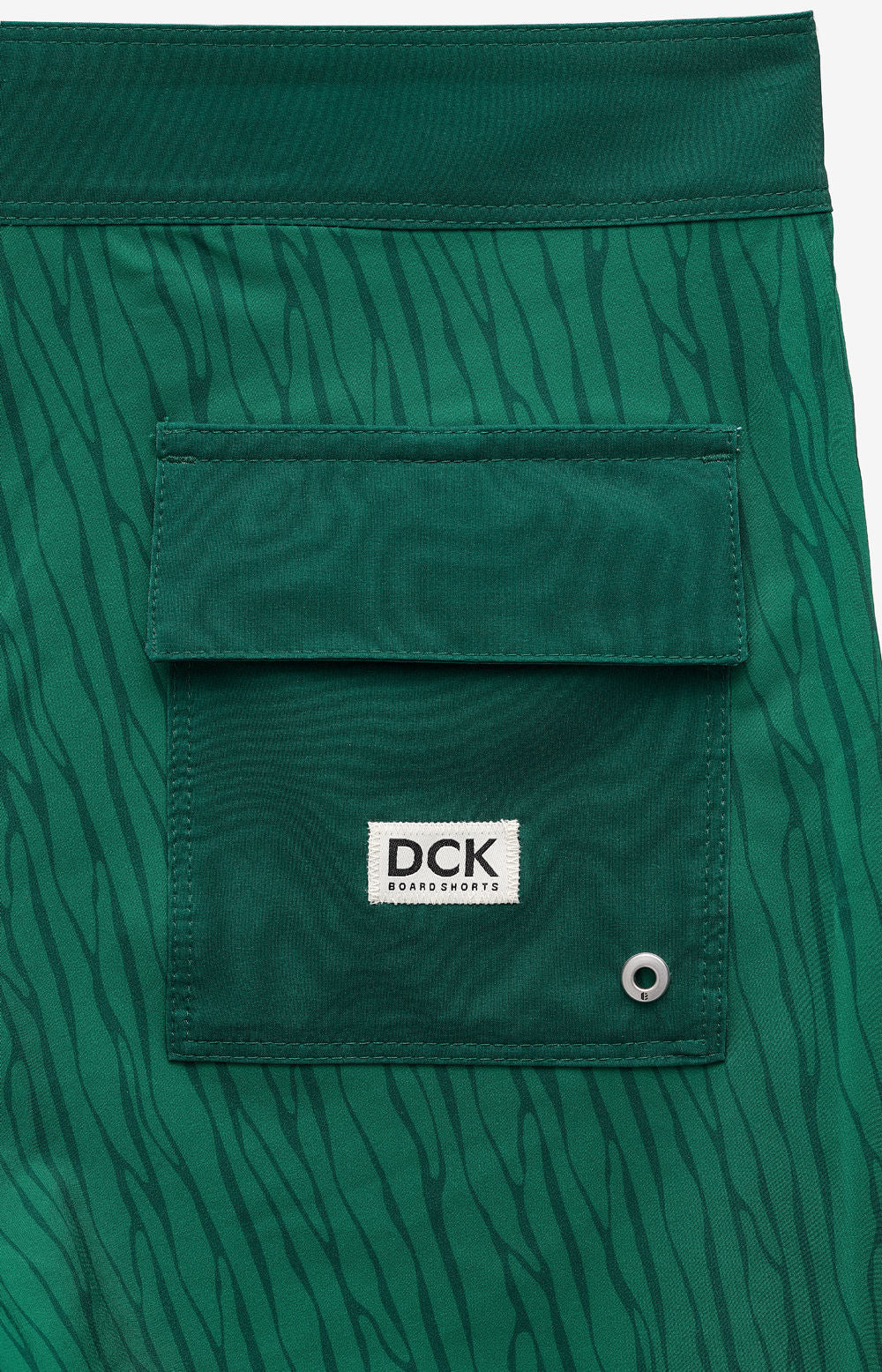 DCK 绿色印花泳裤 28-H 2324-MP17898PT