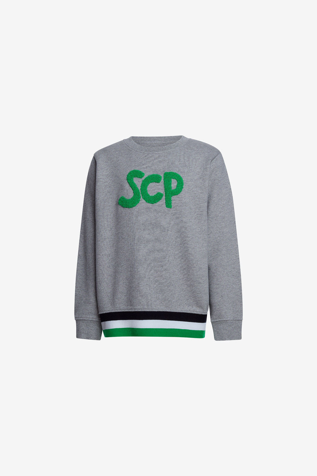 SWEATSHIRT DNA KIDS PATCH GREY 3/4-C MNO 2324-MP11289PT