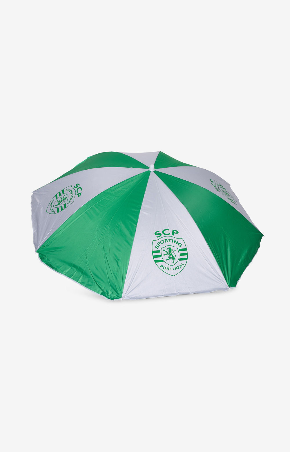 Chapeau de soleil vert et blanc, protection UV 50+, logo Sporting