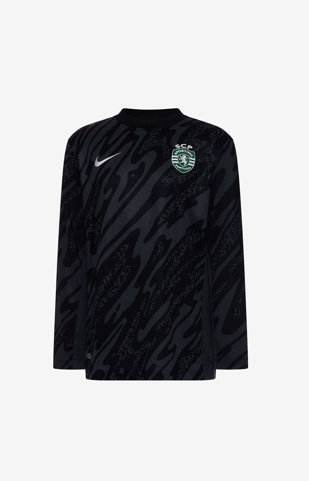CAMISOLA GR PRETO MANGA COMP CR 24/25 TºJS (FD7480-060)