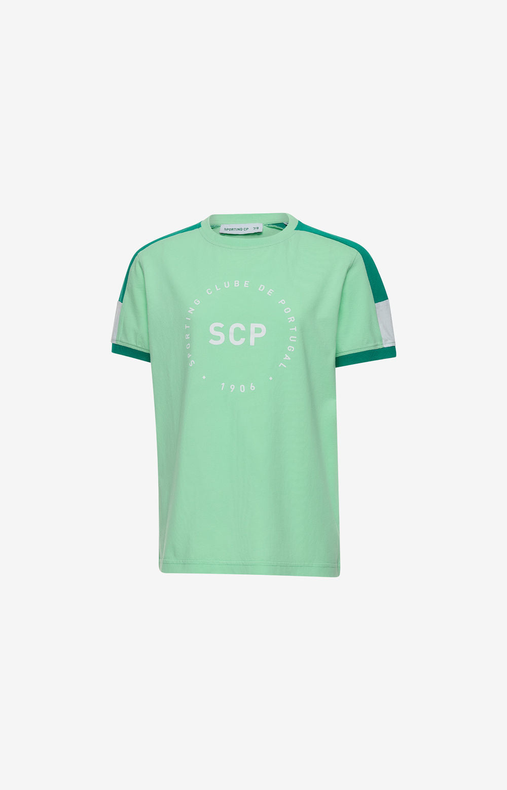 T-SHIRT COLORBLOCK GREEN 2.0  3/4-C MNO 2324-MP11289PT