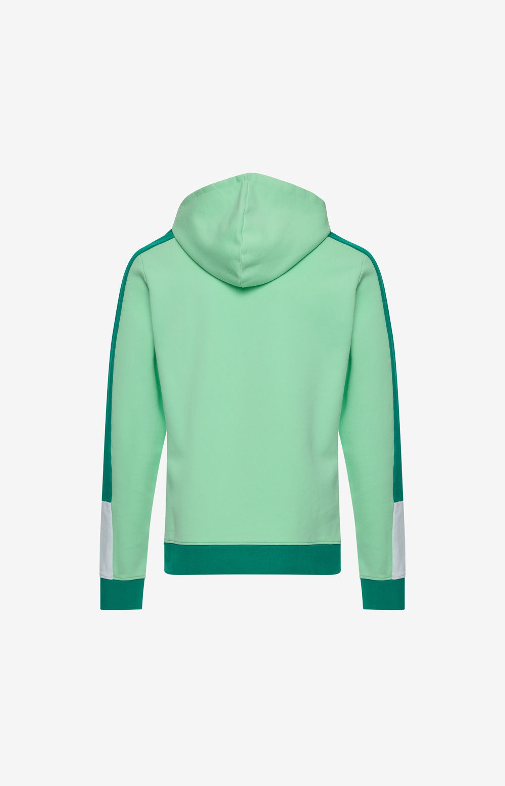 HOODIE COLORBLOCK GREEN XS-H 2324-MP11289PT