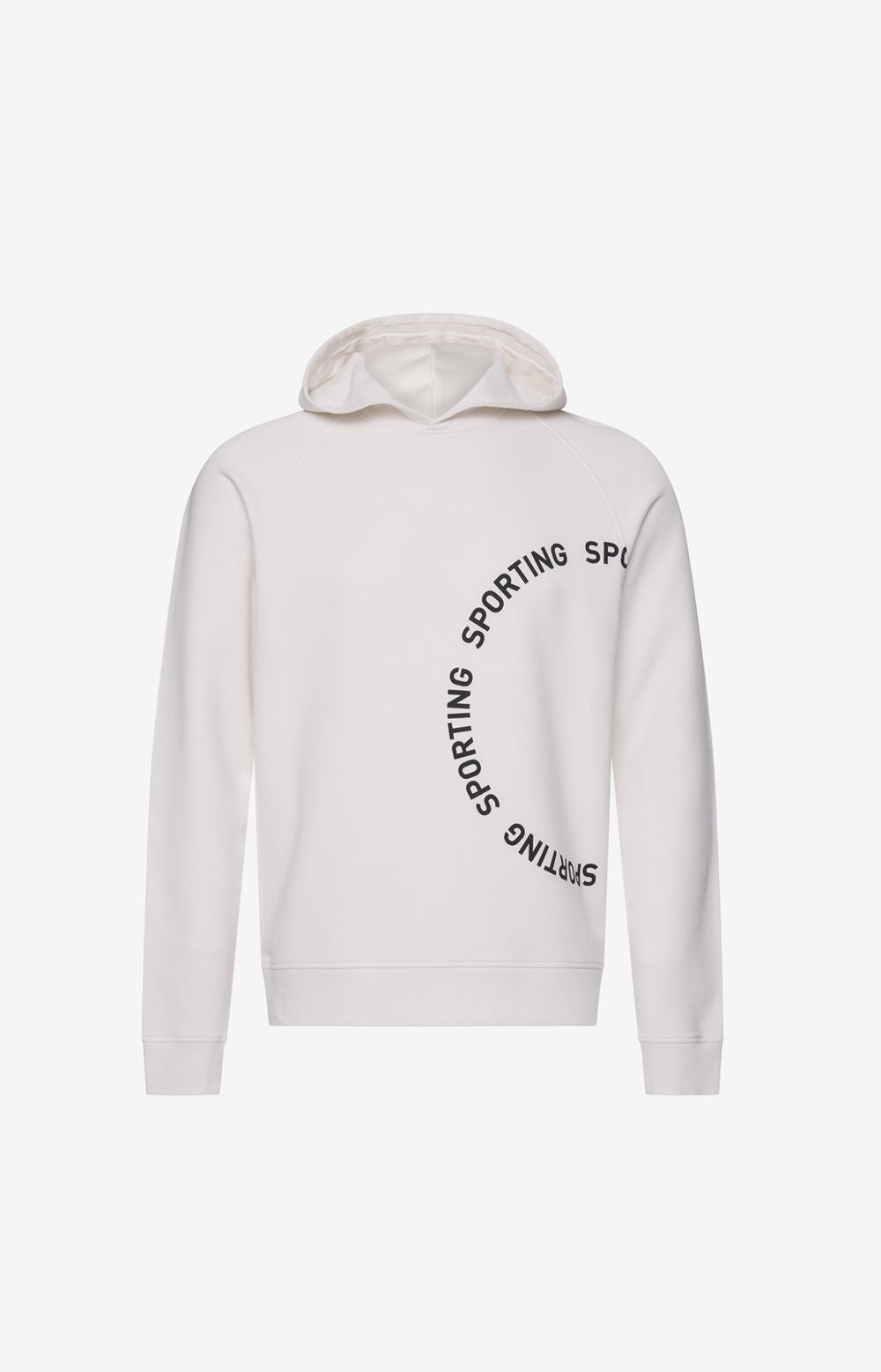 HOODIE RECALL RING WHITE 3/4-SLEEVE MNO 2324-MP11289PT