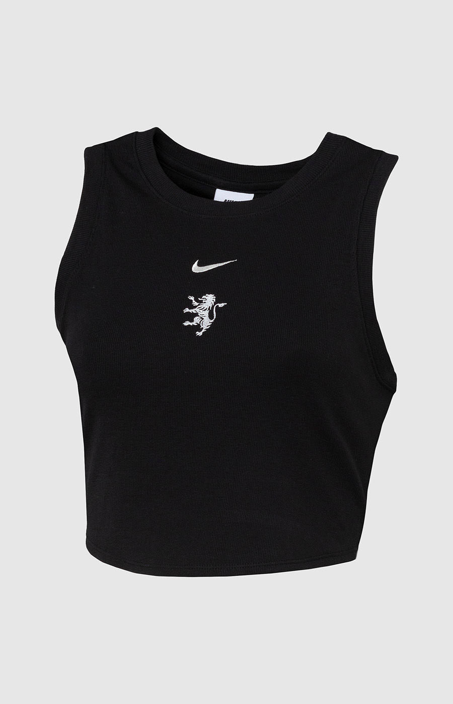 Crop top negro, talla XS (FB8279-010)