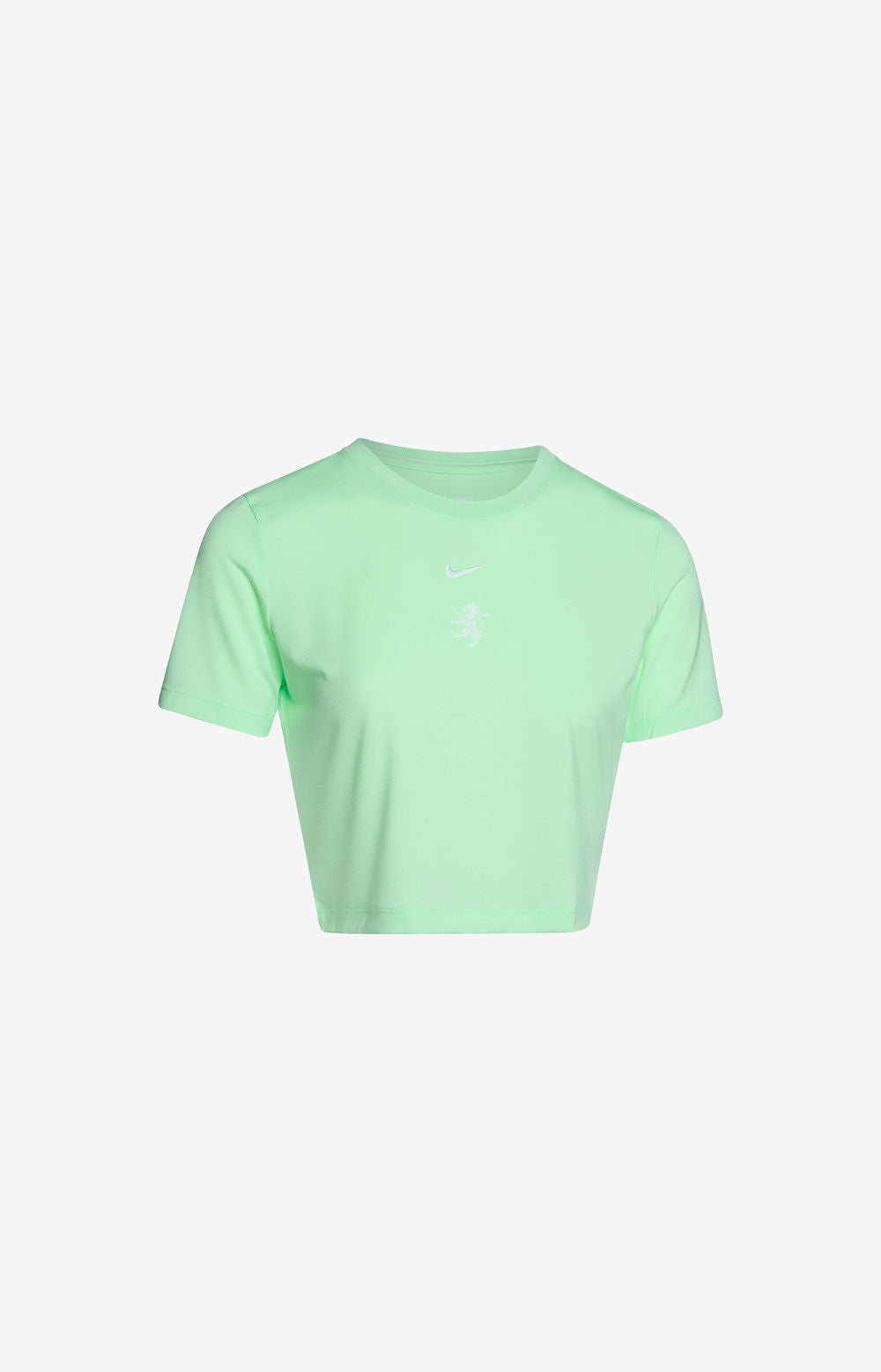 T-SHIRT COURT VERT LIME POUR FEMME AW24/25 TAILLE XS (FB2873-376)