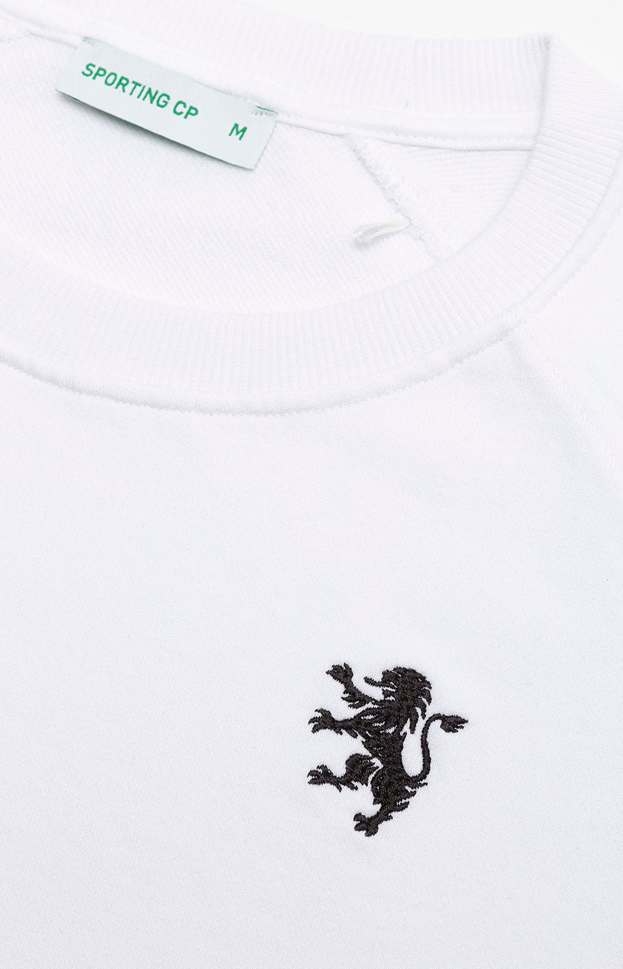 SWEATSHIRT BORN A LION WHITE M-M 2425-MP11289PT