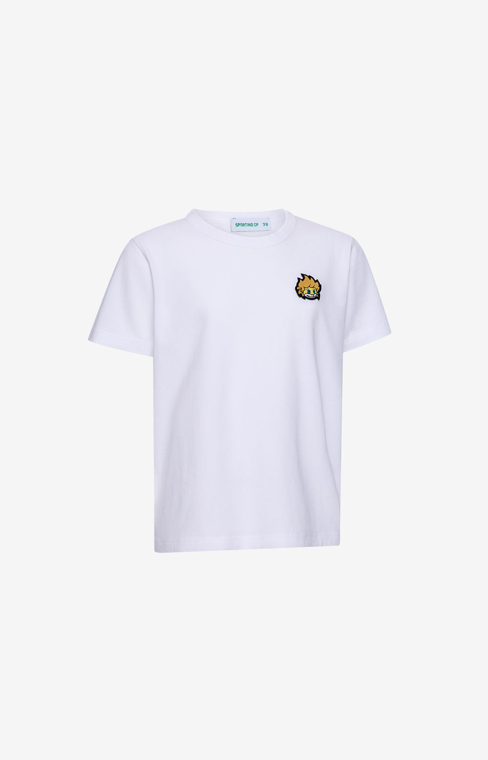 T-SHIRT À PATCHS JUBAS BLANC 7/8 - Taille M - N° de modèle 2324-MP11289PT