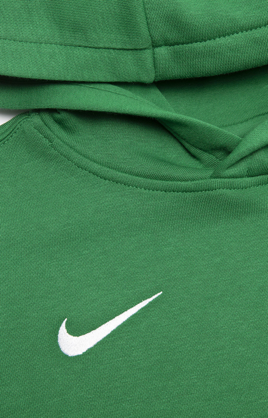 GREEN COTTON HOODIE, ONE SIZE (CW6896-302)