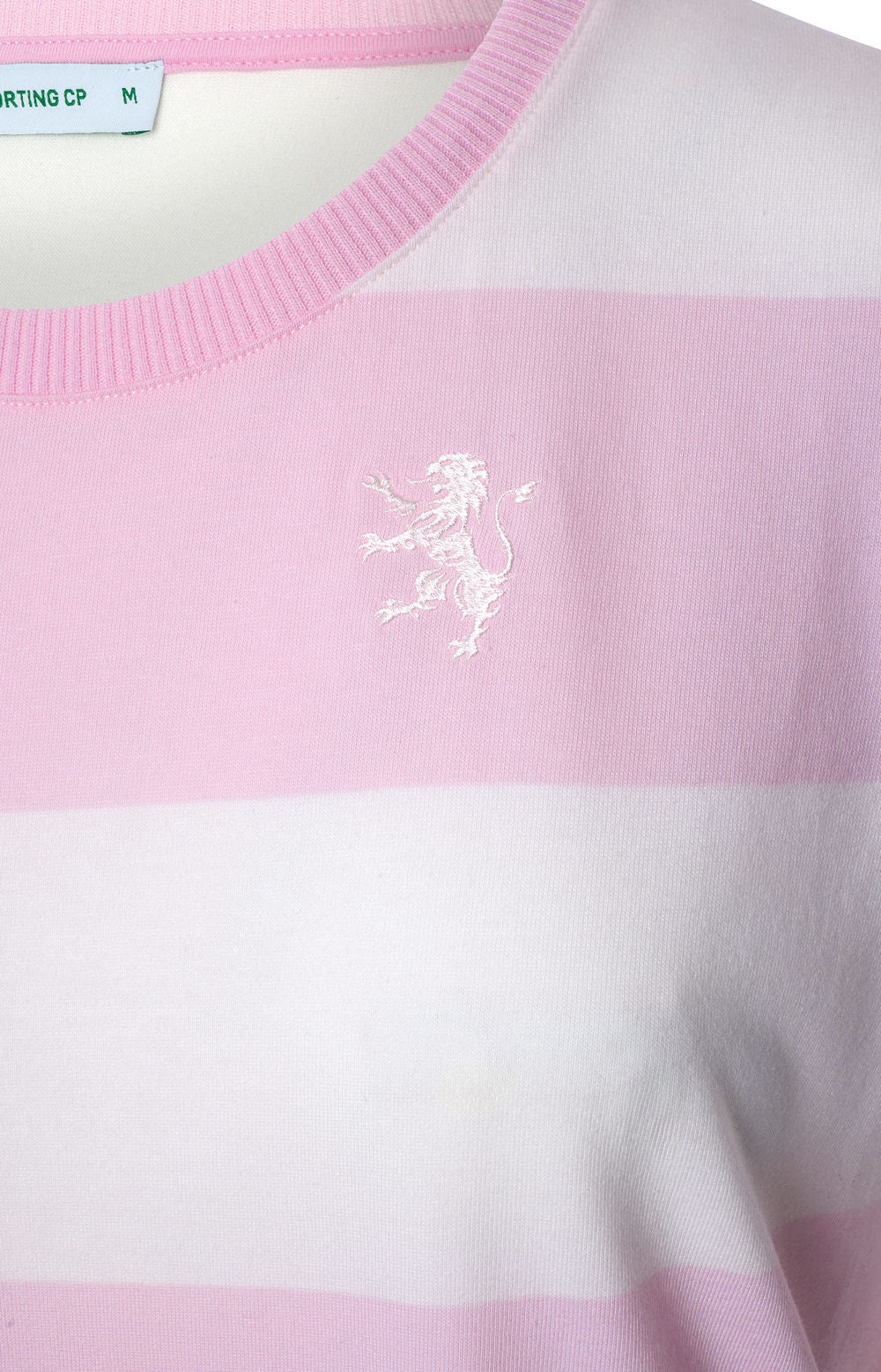 Camiseta DNA Stripes rosa, manga 3/4, mujer, 2425-MP11289PT