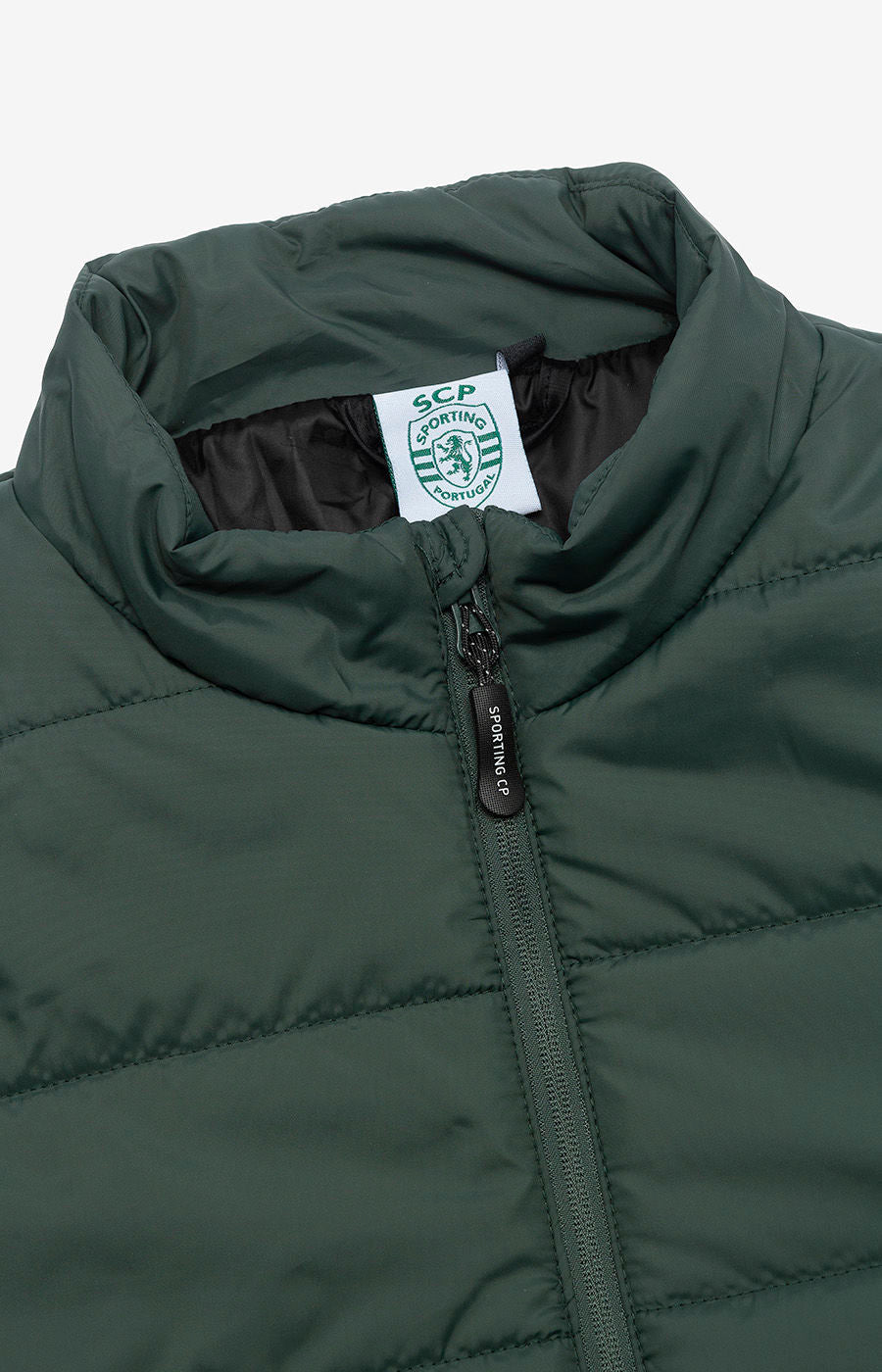 ABRIGO DE INVIERNO VERDE OSCURO CON EMBLEMA S-H 2425-MP18379EC
