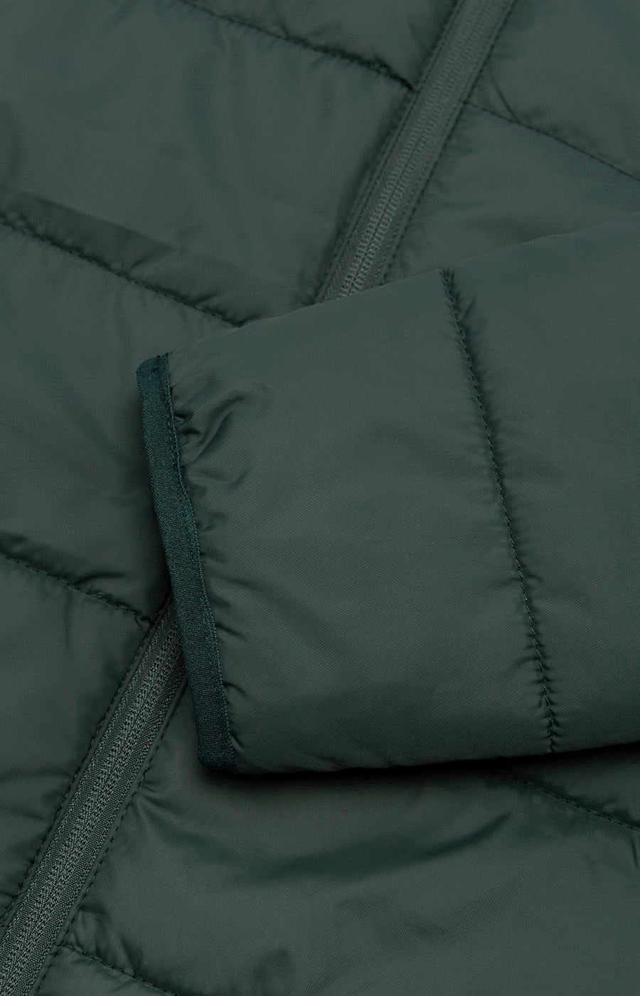 ABRIGO DE INVIERNO VERDE OSCURO CON EMBLEMA S-H 2425-MP18379EC
