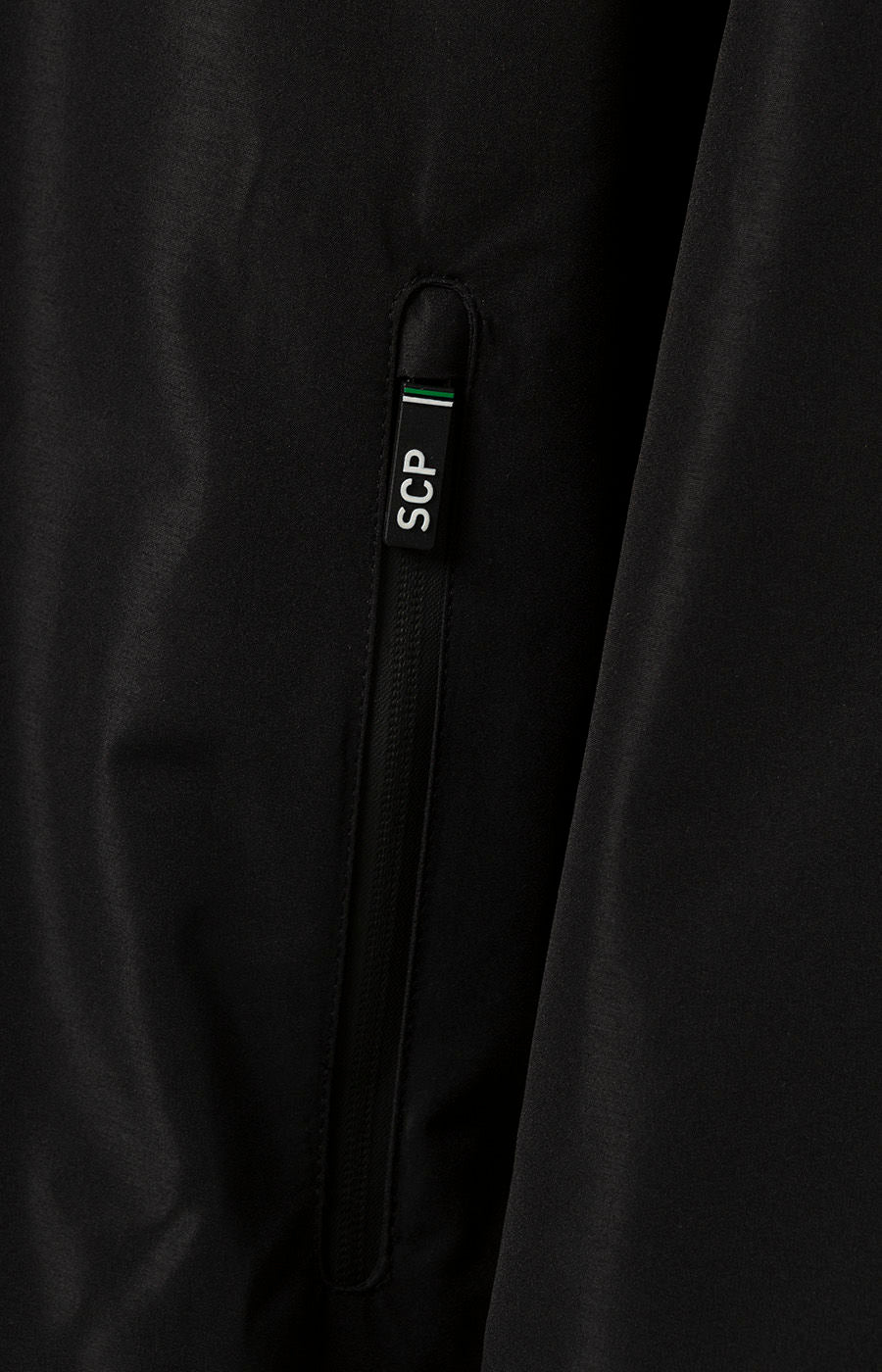 BLACK LIGHTWEIGHT WINTER COAT S-H 2425-MP16903EC