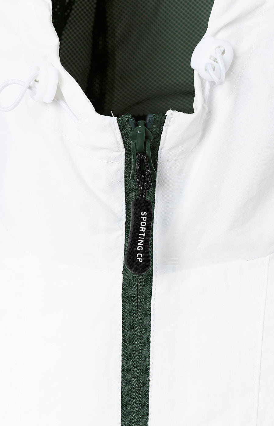 WHITE WINTER ANORAK COAT S-H 2425-MP18379EC