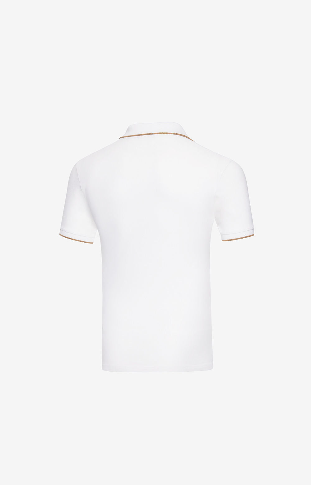 GOLDEN ECHO WHITE KNIT POLO SHIRT XS-H 2425-MP11289PT