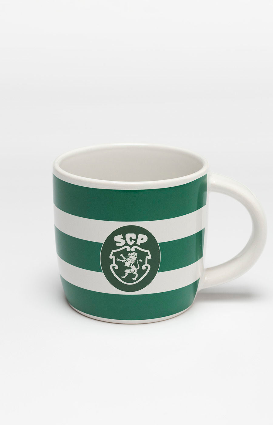 Caneca Natal Listada Vintage