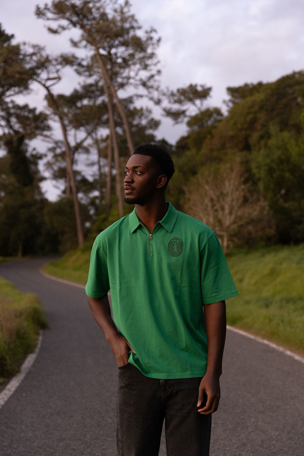 POLO RETRO MINGLE GREEN XS-H 2324-MP11289PT