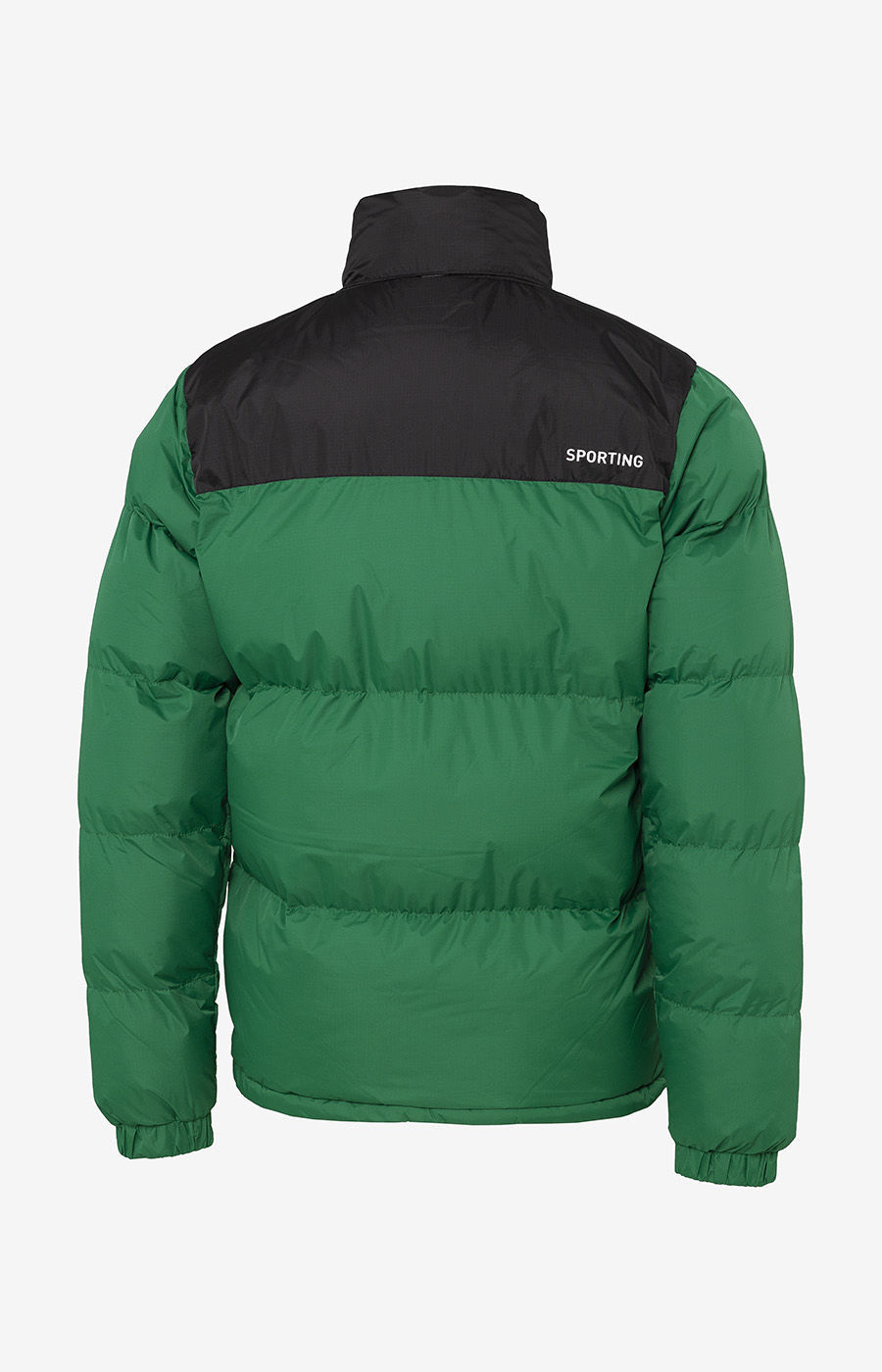 CASACO INVERNO SPORTING PRETO E VERDE S-H 2425-MP16903EC