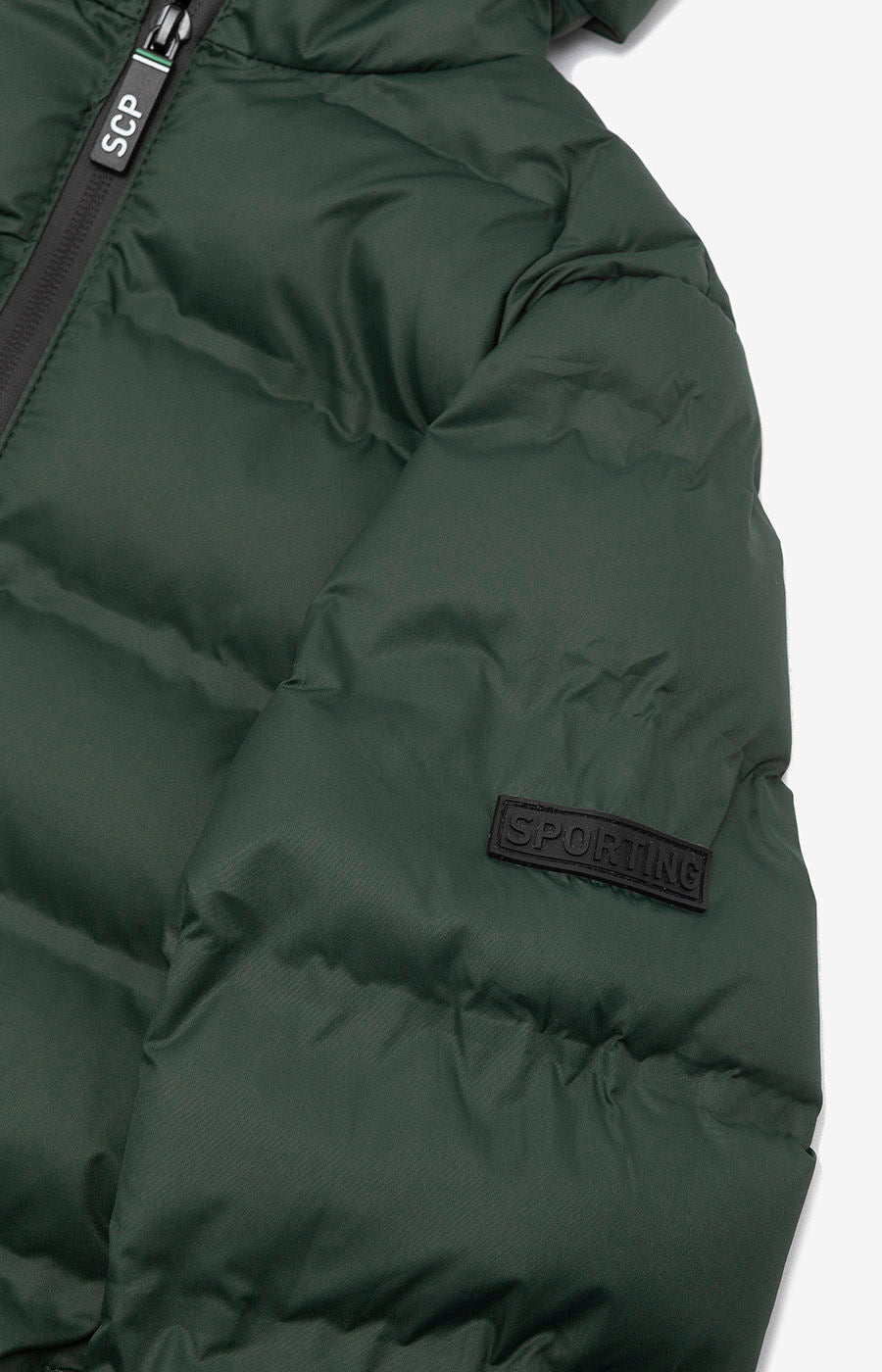 ABRIGO DE INVIERNO SPORTING VERDE OSCURO 3/4-C MNO 2425-MP16903EC