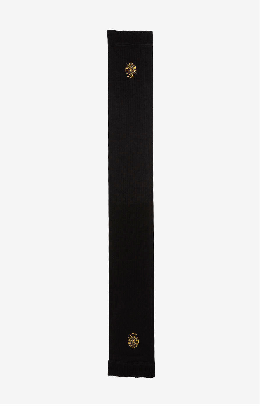 CACHECOL TRICOTADO PRETO LOGO SCP DOURADO 2425-12856PT