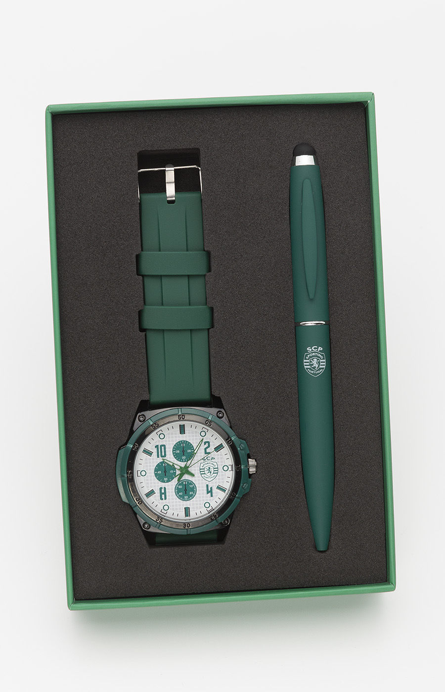 CONJUNTO RELÓGIO E ESFEROGRÁFICA SCP L2425-4305PT-IBCJ04S