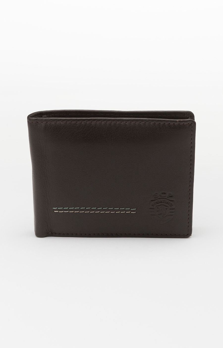 Cartera marrón de la línea Verde, versión lateral