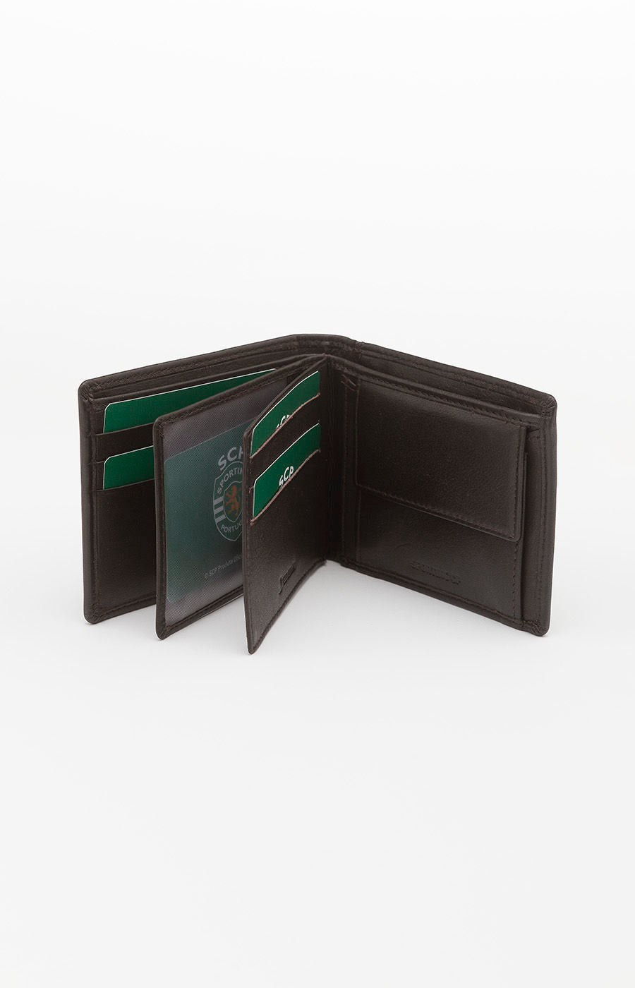 Cartera marrón de la línea Verde Abas