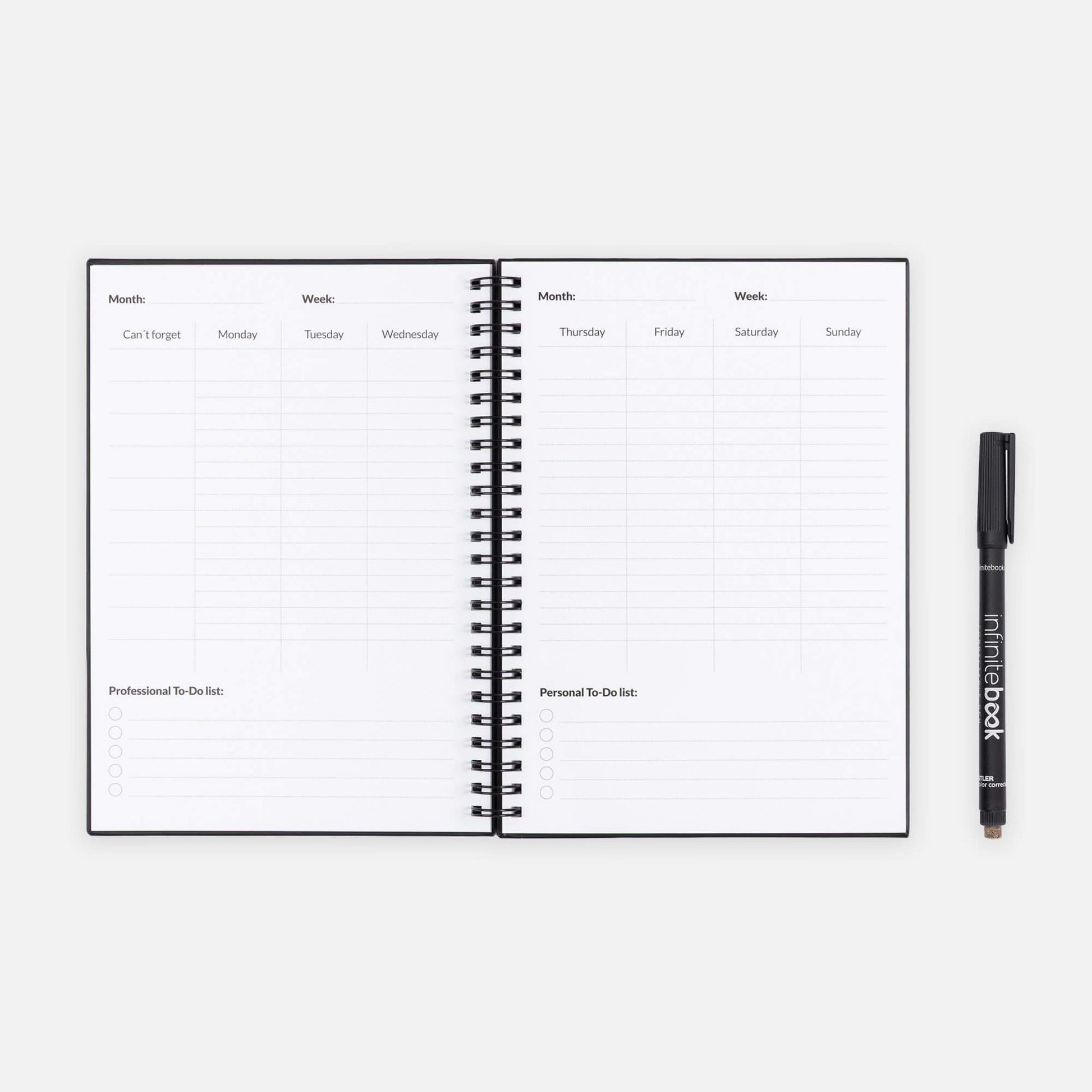 CADERNO PLANNER STARTER KIT INFINITEBOOK A5 SCP 2425-L20154PT