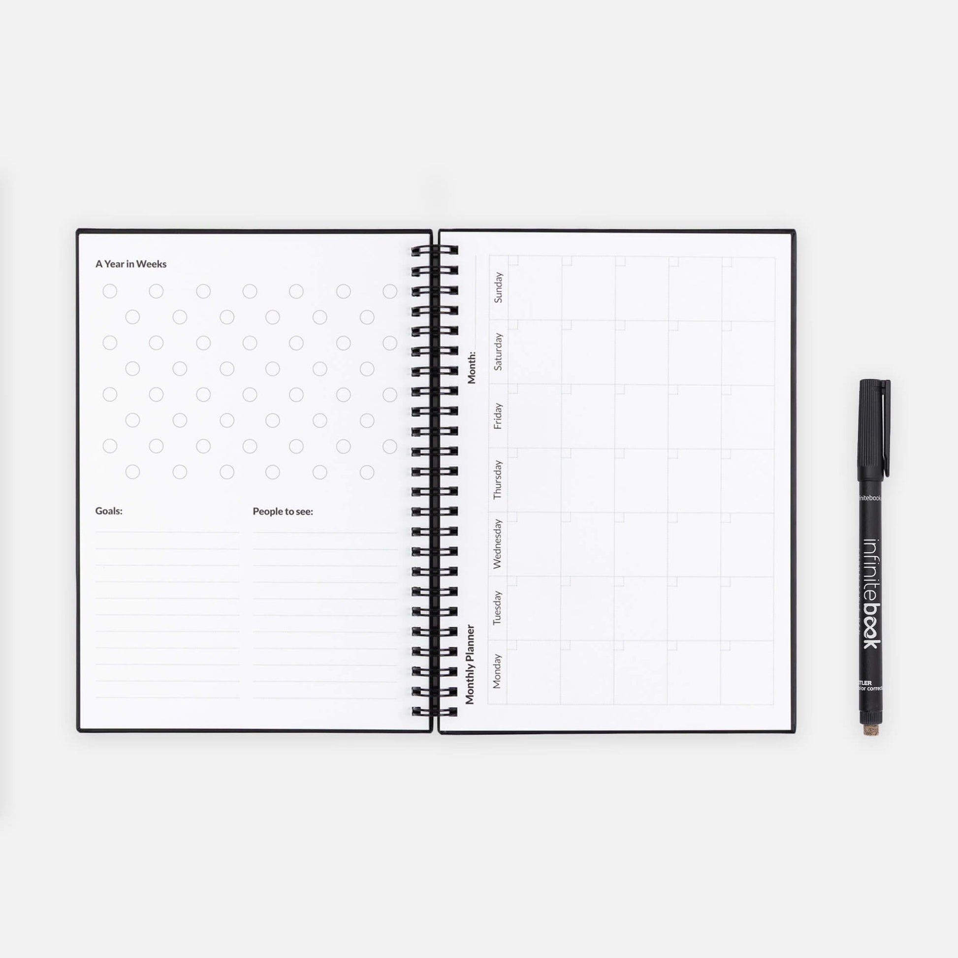 CADERNO PLANNER STARTER KIT INFINITEBOOK A5 SCP 2425-L20154PT