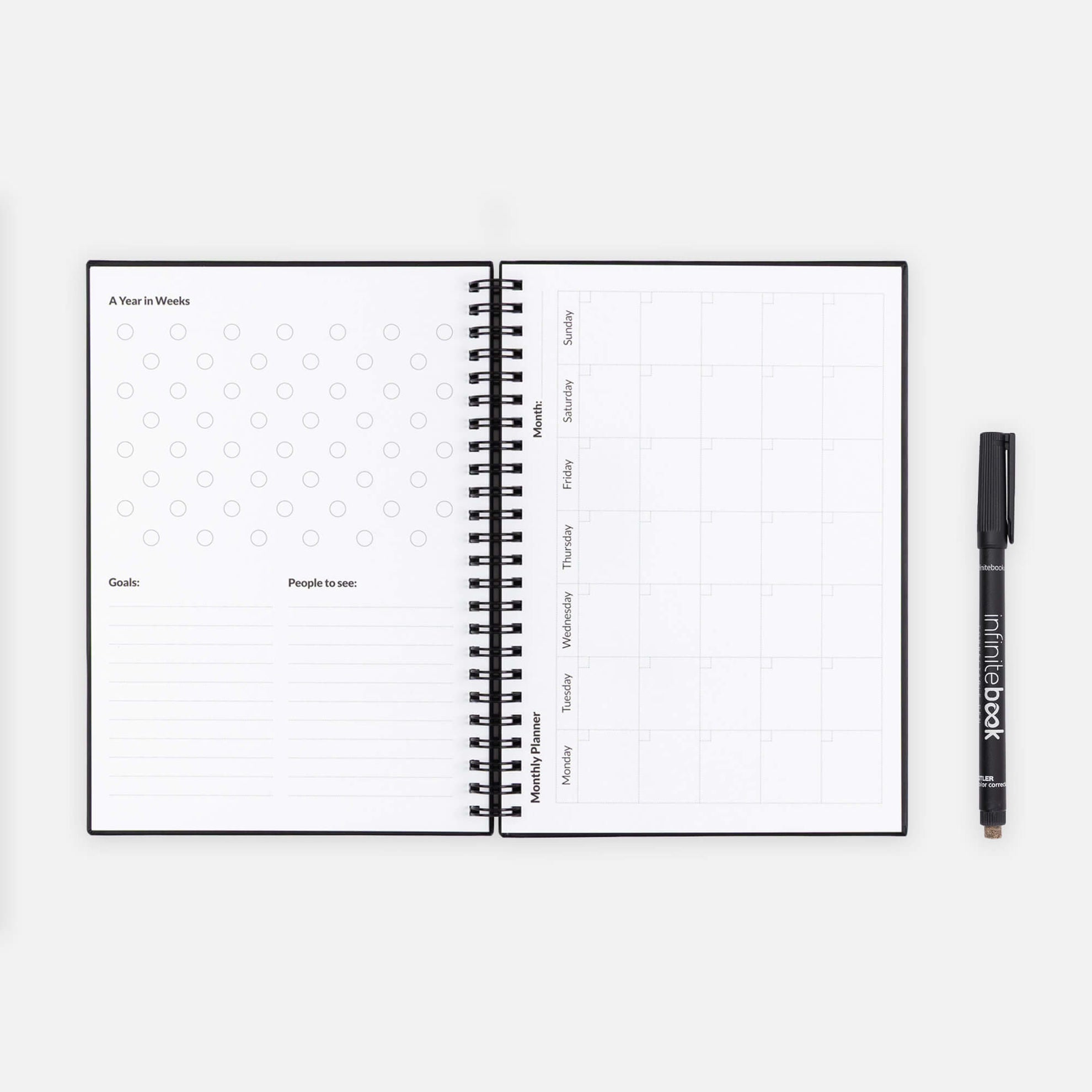CADERNO PLANNER STARTER KIT INFINITEBOOK A5 SCP 2425-L20154PT